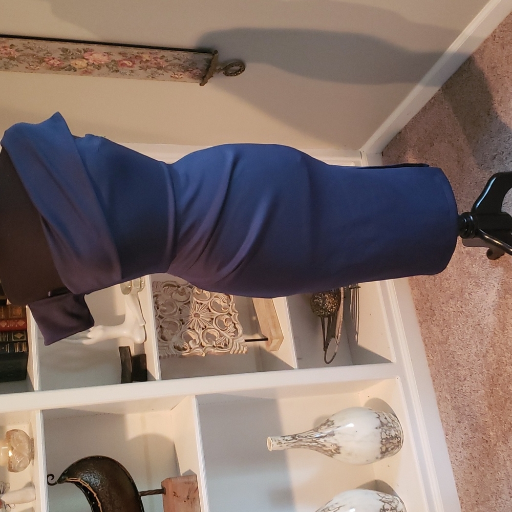Navy blue dressy dres size 4
